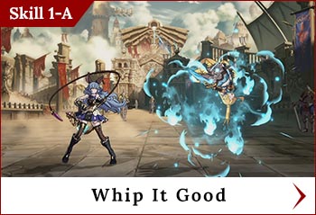 
	<span class='skilltitle'>Whip It Good</span>
	<br>
	Deals additional damage after connecting Gespenst (automatically triggers if no other commands are input).
	