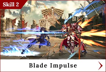 
	<span class='skilltitle'>Blade Impulse</span>   <span class='skillsubtitle'>[Advancing]</span>
	<br>
	Performs a sliding attack.
	<br>
	<img src='../images/psbuttons/triangle.png'> / <img src='../images/psbuttons/circle.png'> : If blocked at close range, Lancelot will slip past the opponent and land behind them.
	<br>
	This skill is relatively safe when used at a distance and keeping the foe at bay.
	